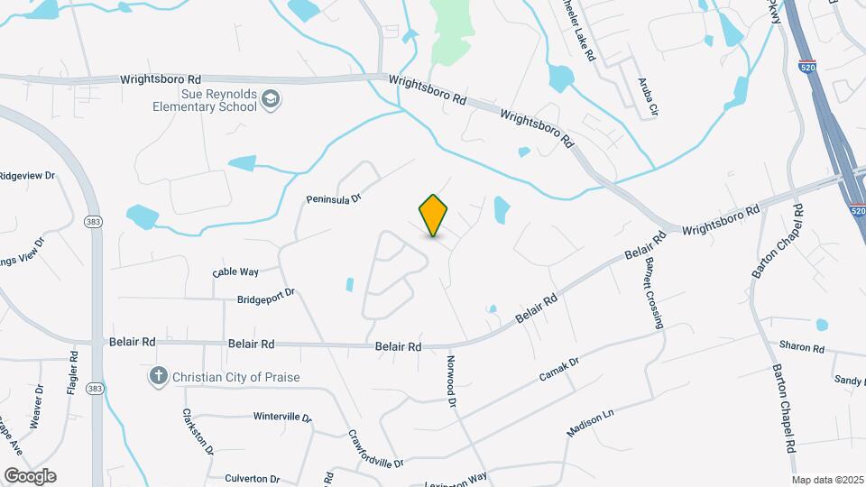 3012 Brockham Ct Map and Location Details