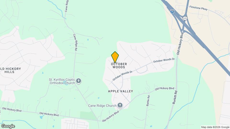 7133 Smokey Hill Rd Mapa y Detalles de la Ubicación