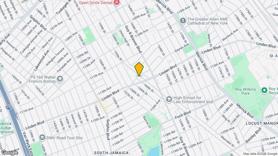 112-63 Bedell St Map and Location Details