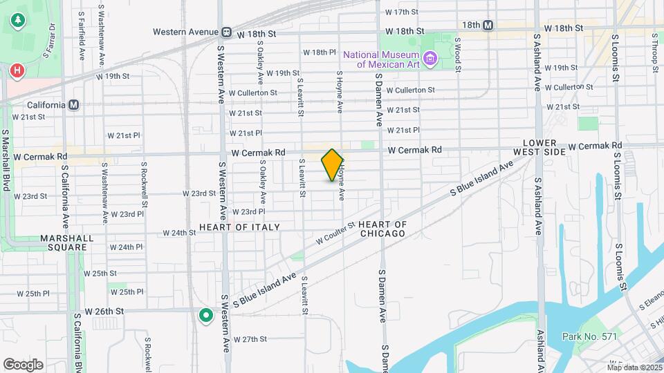 2112 W 23rd St Map and Location Details