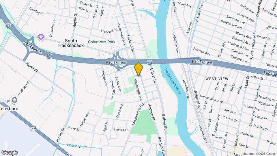 421 Hudson St Map and Location Details