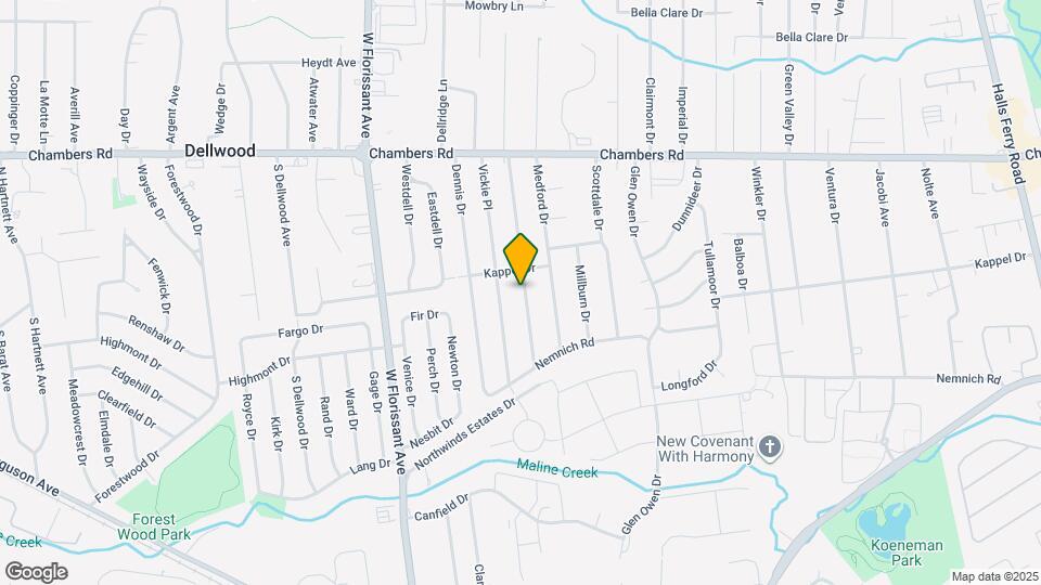 9757 Lorna Ln Map and Location Details