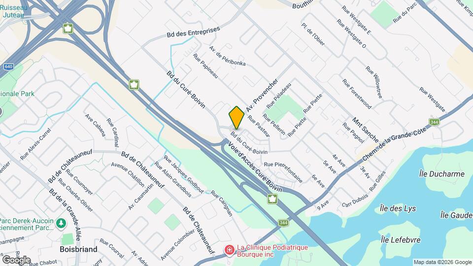 373 du Curé-Boivin Boul Map and Location Details