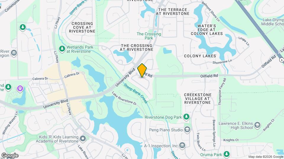 4315 Village Forest Dr Map and Location Details