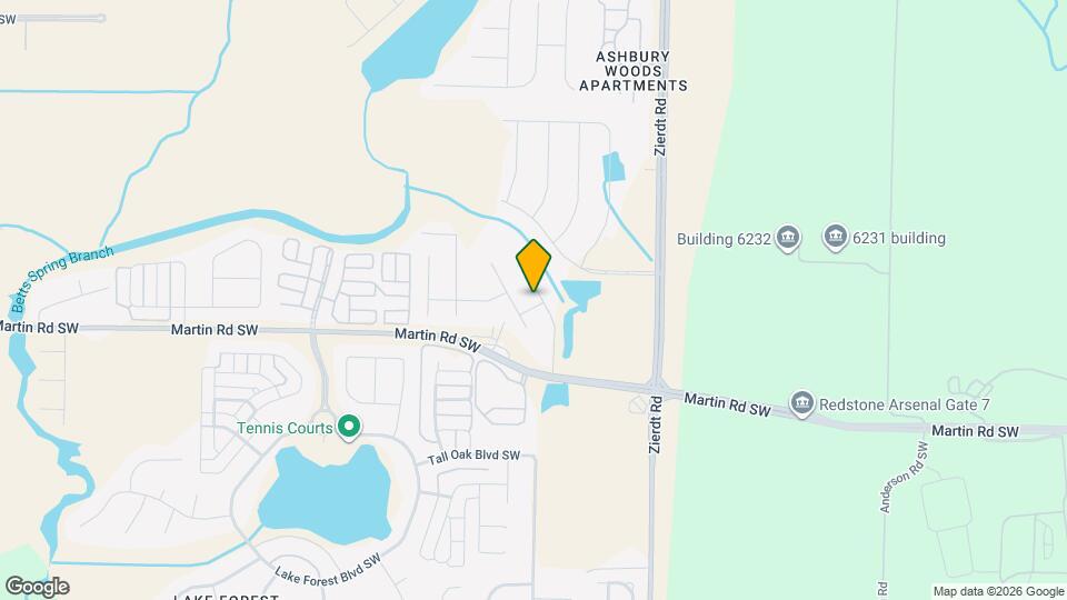 445 Legend Oak Way SW Map and Location Details