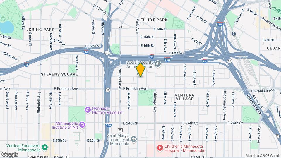 1909 Park Ave Map and Location Details