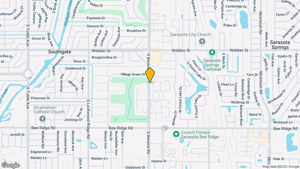 3259 S Beneva Rd Map and Location Details