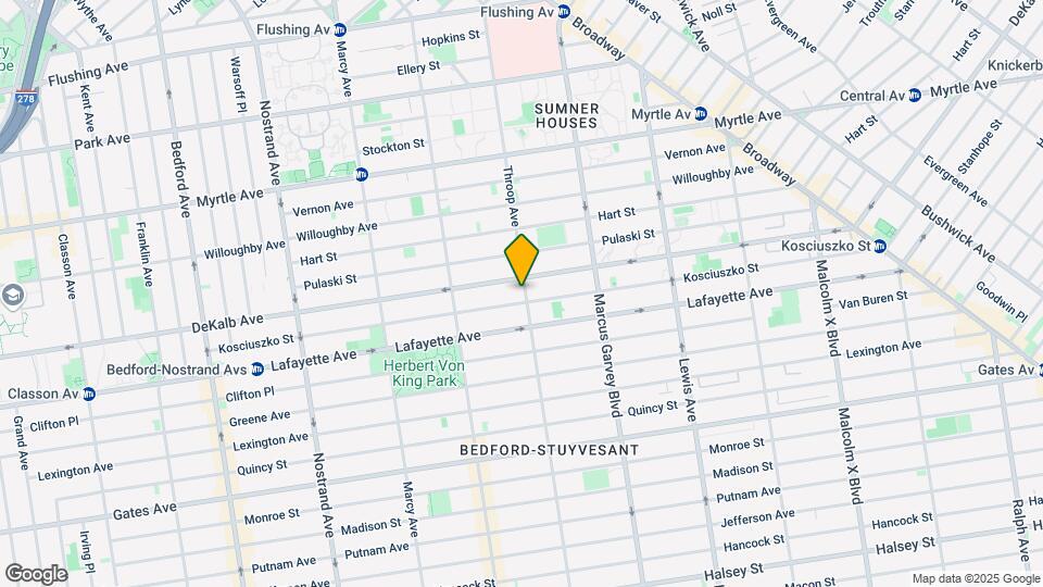 360 Throop Ave Mapa y Detalles de la Ubicación