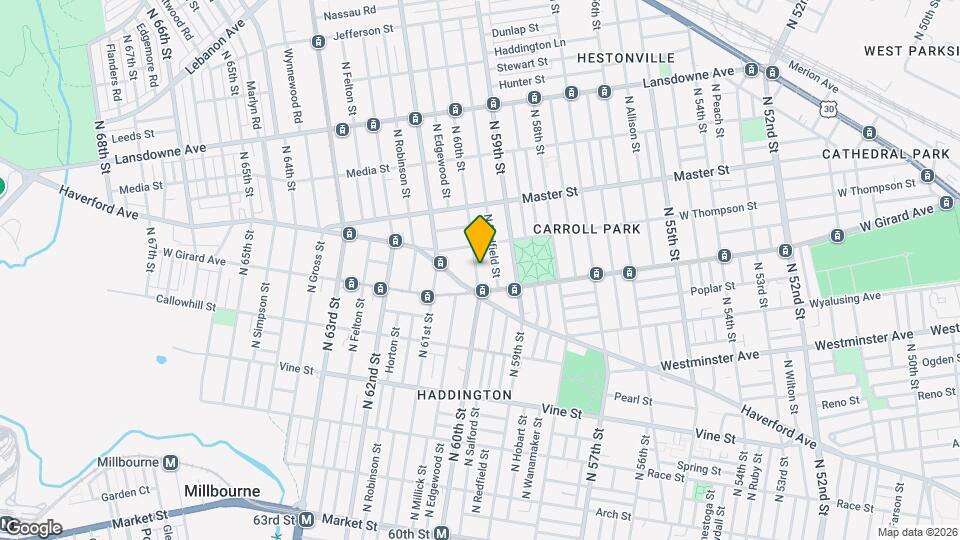 1227 N 60th St Map and Location Details