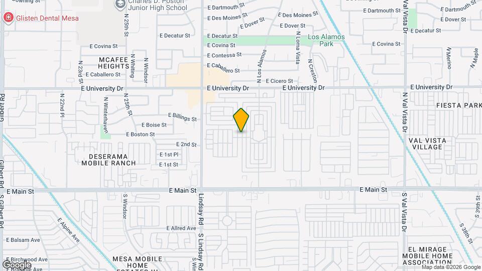 3020 E Main St Map and Location Details