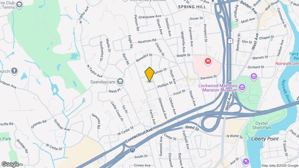 53 1/2 Glenwood Ave Map and Location Details