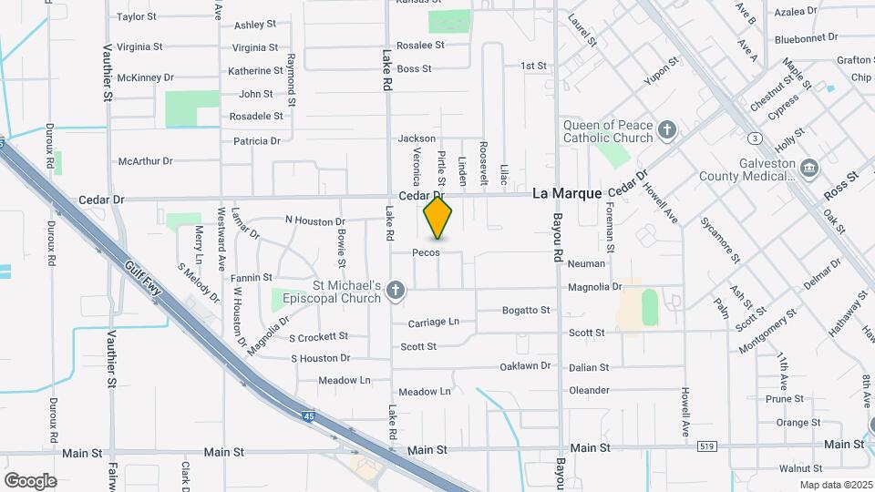 2310 Pecos Map and Location Details