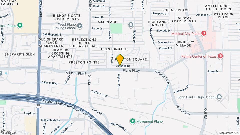 4460 Junction Dr Map and Location Details