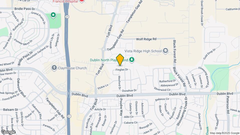 6146 Finglas Dr Map and Location Details