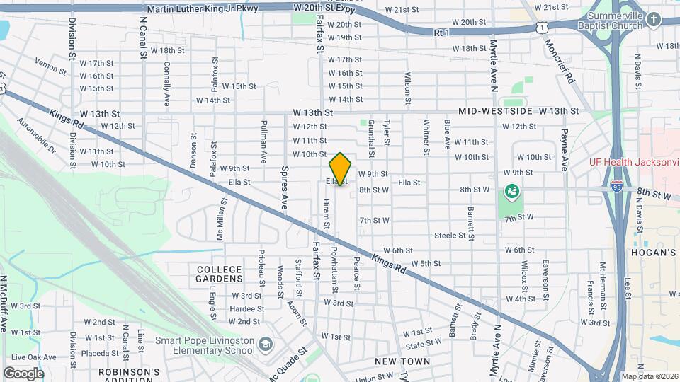 1753 Powhattan St Map and Location Details