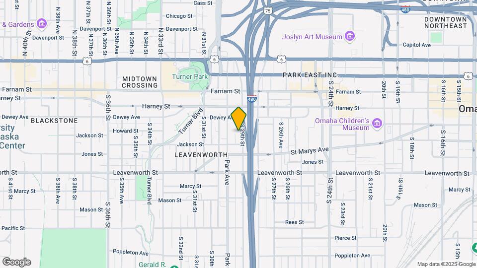 536 S 29th St Map and Location Details