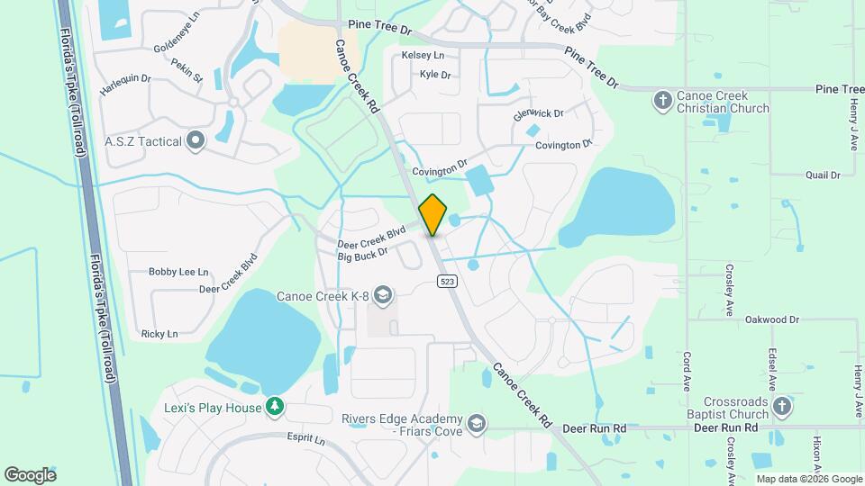 3609 Vega Creek Dr Map and Location Details