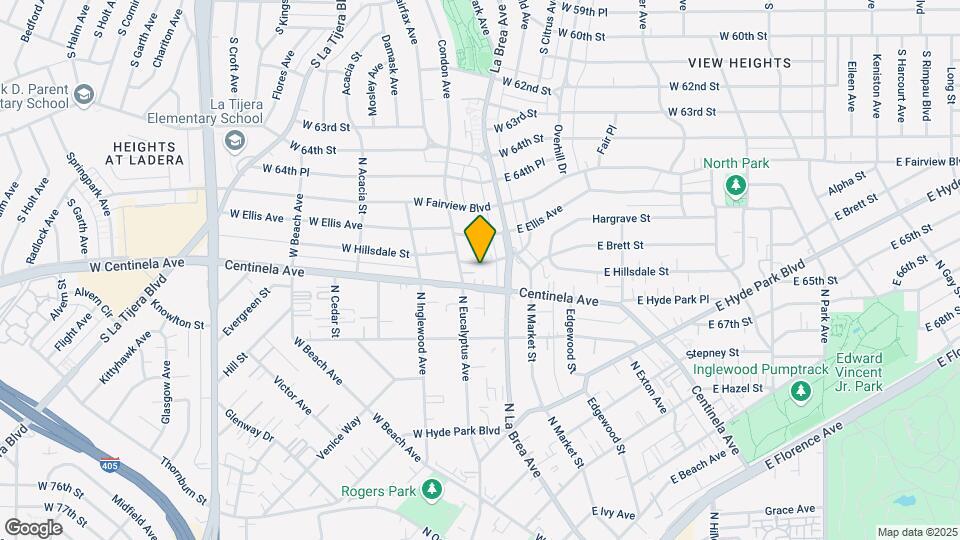 128 W Hillsdale St Map and Location Details
