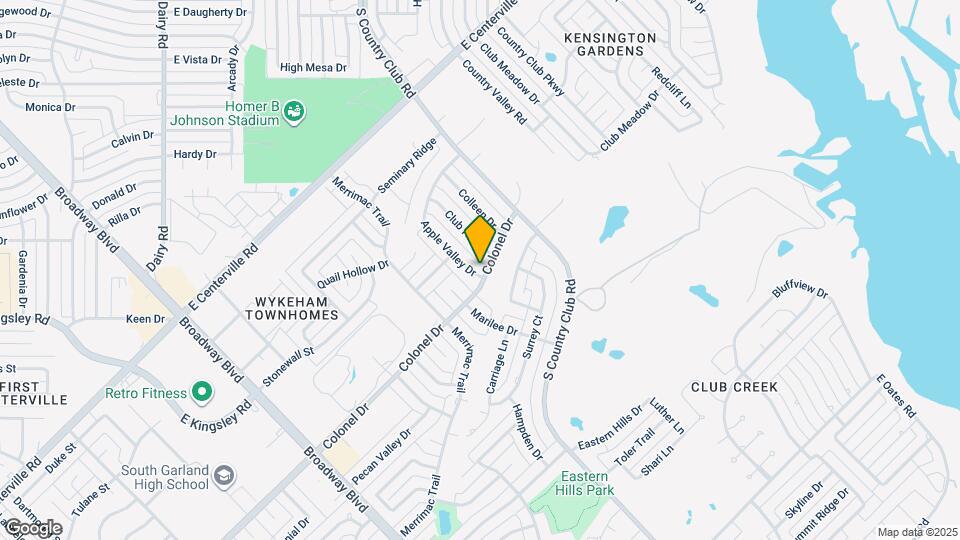 3018 Apple Valley Dr Map and Location Details