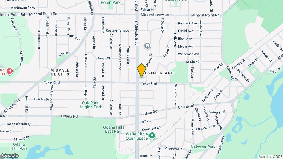 555 Midvale Blvd Map and Location Details