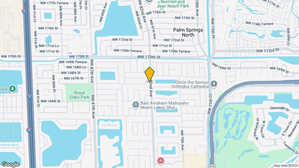 16630 NW 82nd Ave Map and Location Details