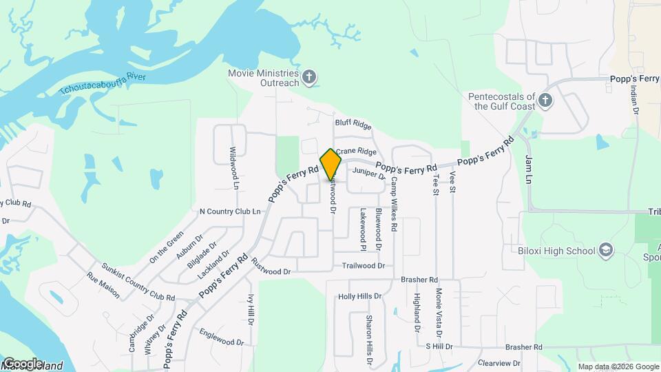 883 Rustwood Dr Map and Location Details
