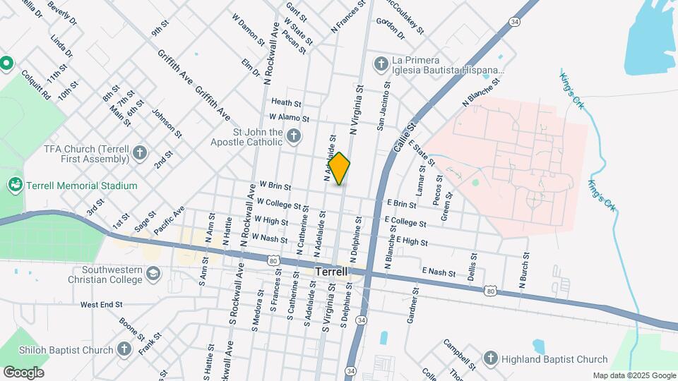 501 N Virginia St Mapa y Detalles de la Ubicación