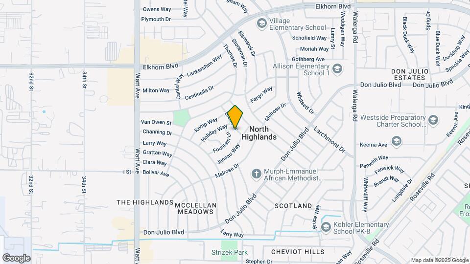 6511 Brock Dr Map and Location Details