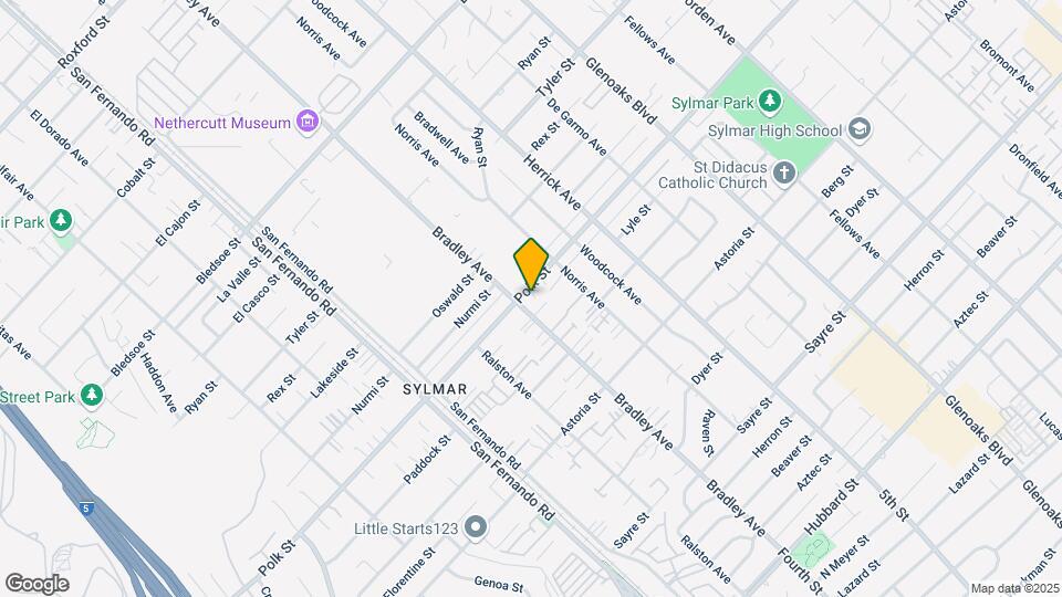 14806 Polk St Map and Location Details