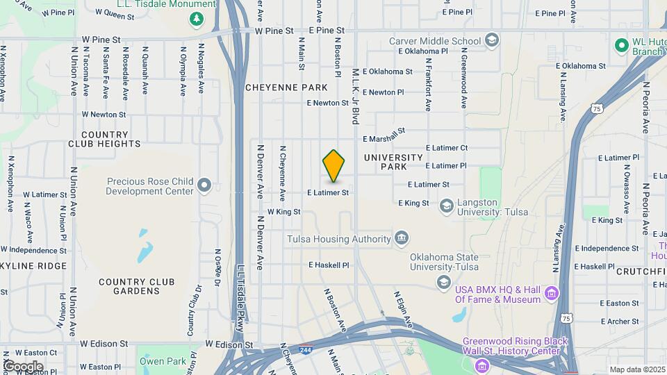 119 E Latimer St Map and Location Details