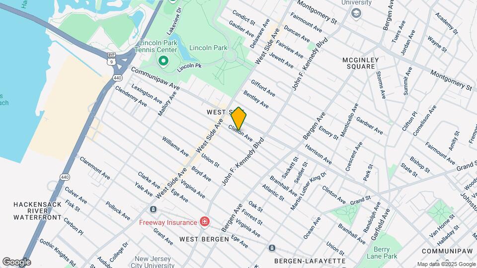 227 Clinton Ave Mapa y Detalles de la Ubicación