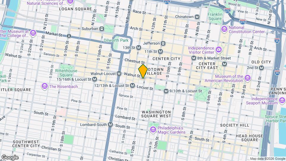 210 South 12th Mapa y Detalles de la Ubicación