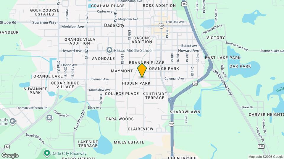 13725 10th St Map and Location Details