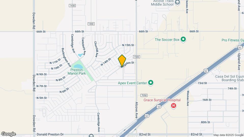 720 Hillshire Ave Map and Location Details