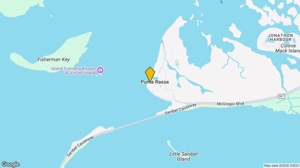 15021 Punta Rassa Rd Map and Location Details