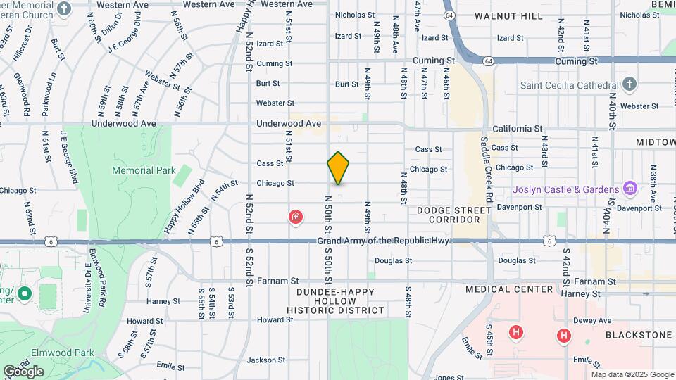 4921 Chicago St, Unit 5 Map and Location Details