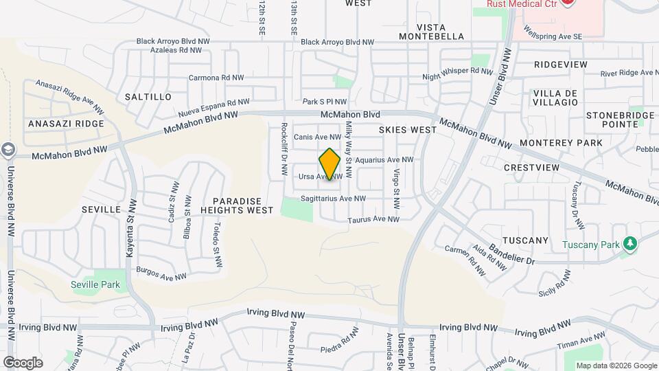 6019 Full Moon Ave NW Map and Location Details