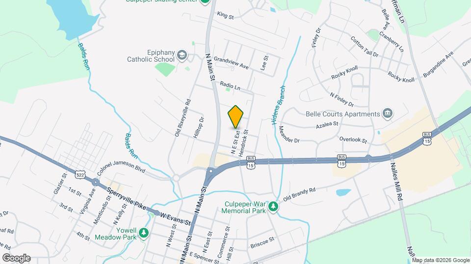 934 N E St Ext Map and Location Details