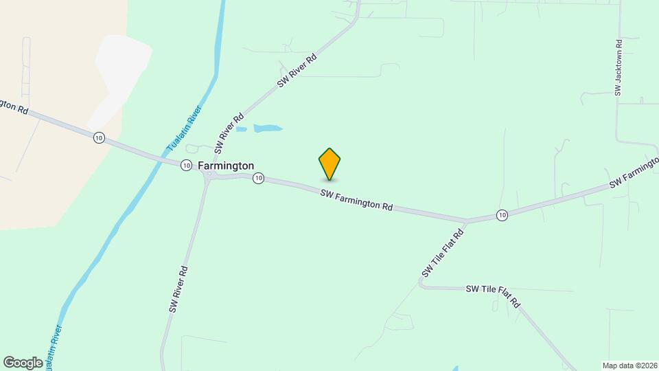 25595 SW Farmington Rd Map and Location Details