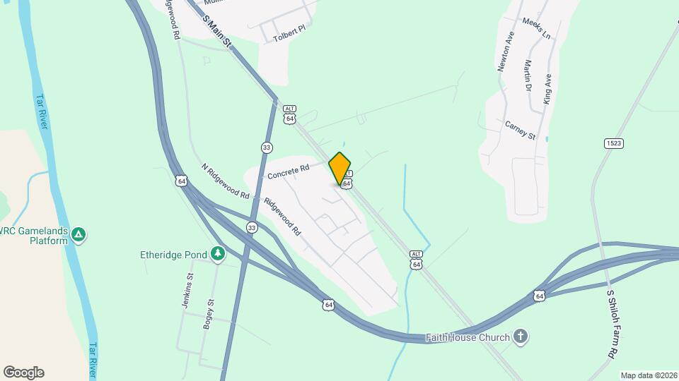 114 N Lucky Ln Map and Location Details