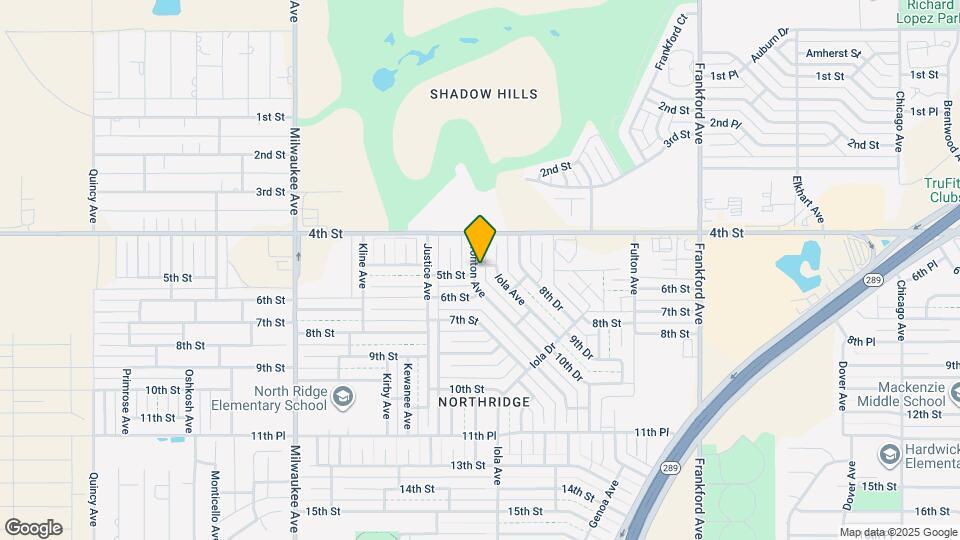 501 Ironton Ave Map and Location Details