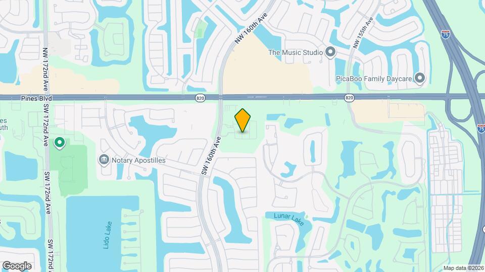 285 SW 159th Dr Map and Location Details