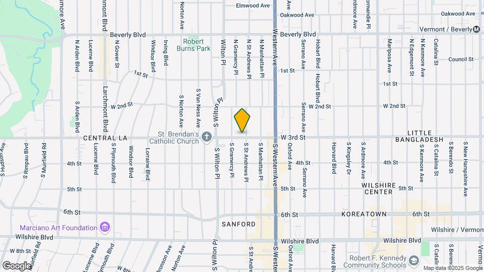4455 W 3rd St Mapa y Detalles de la Ubicación