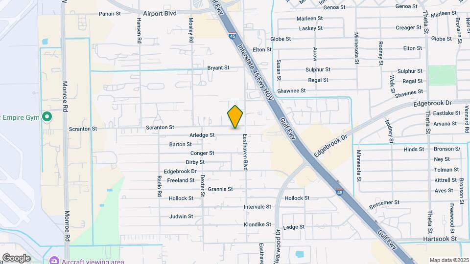 9323 Arledge St Map and Location Details