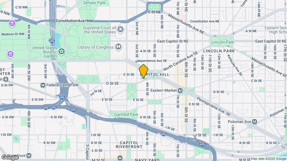 326 North Carolina Ave SE Map and Location Details