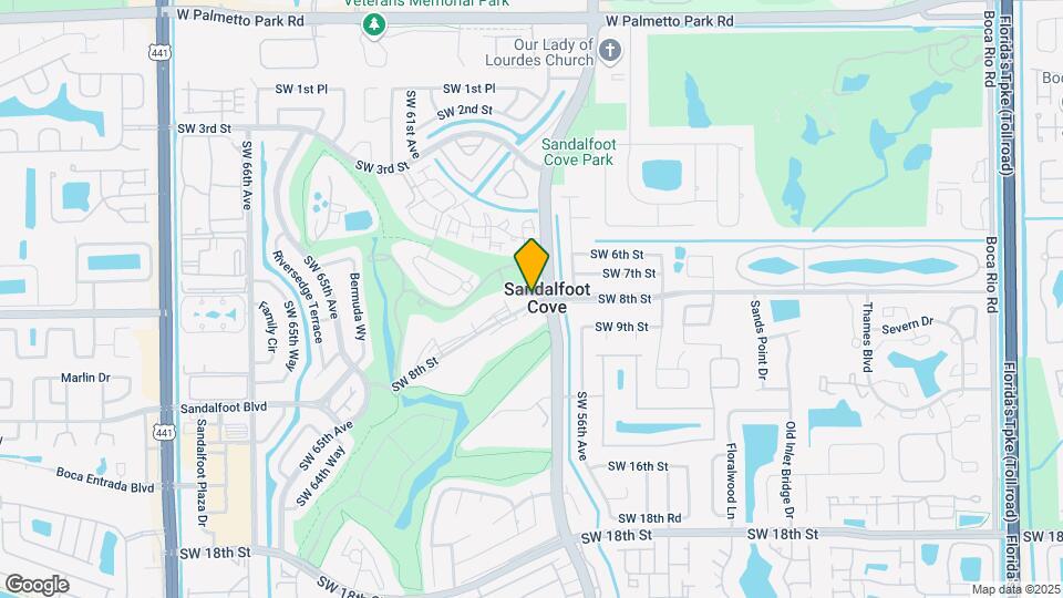 9235 SW 8th St Map and Location Details
