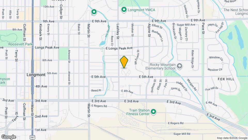 500 Lashley St Map and Location Details