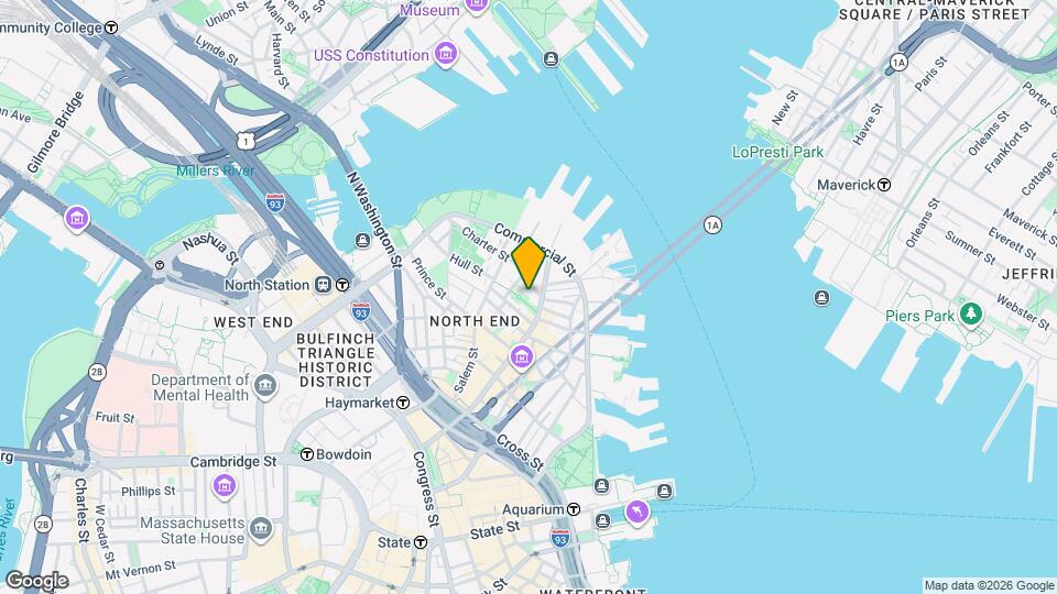 370 Hanover St Map and Location Details