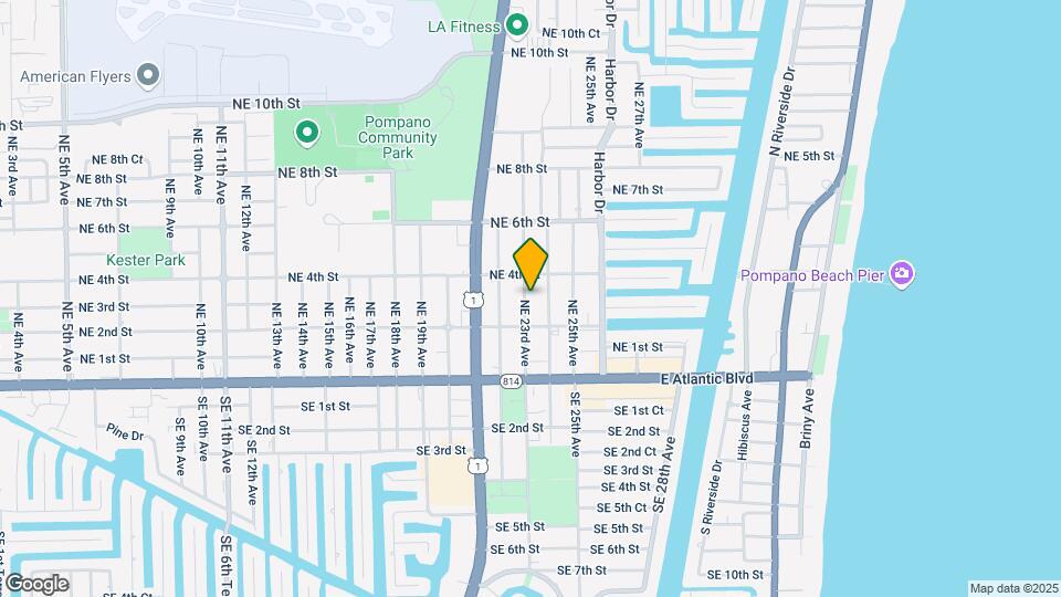222 NE 23rd Ave, Unit 2 Map and Location Details
