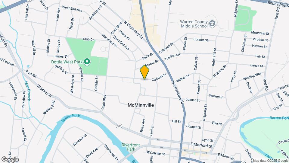 213 Garfield St Map and Location Details